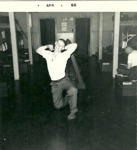 Denny USN Basic training photo 1966